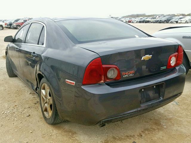 1G1ZA5EU8BF160245 - 2011 CHEVROLET MALIBU LS GRAY photo 3
