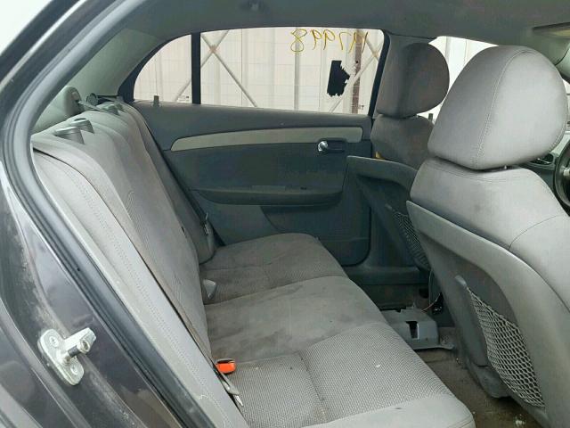 1G1ZA5EU8BF160245 - 2011 CHEVROLET MALIBU LS GRAY photo 6