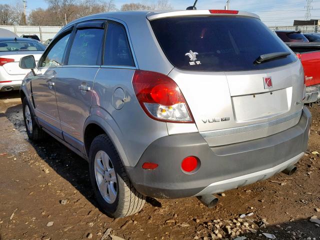 3GSDL43N58S576487 - 2008 SATURN VUE XE SILVER photo 3