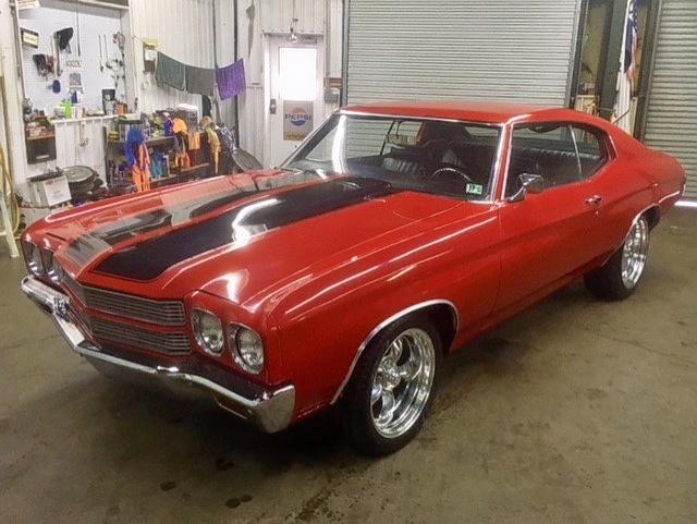 136370A166404 - 1970 CHEVROLET CHEVELLE RED photo 2