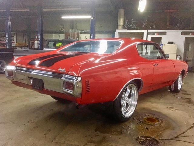 136370A166404 - 1970 CHEVROLET CHEVELLE RED photo 4