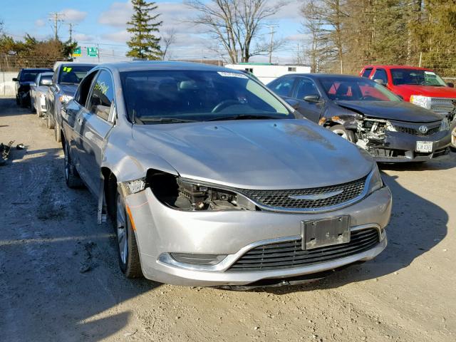 1C3CCCAB9FN568317 - 2015 CHRYSLER 200 LIMITE SILVER photo 1