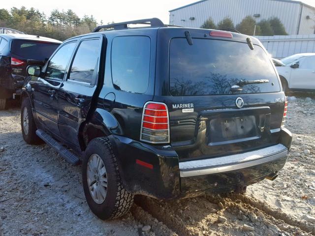 4M2CU97117KJ04140 - 2007 MERCURY MARINER PR BLACK photo 3