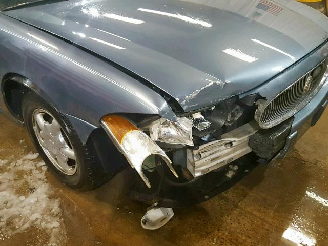 1G4HP54K014217965 - 2001 BUICK LESABRE CU BLUE photo 10