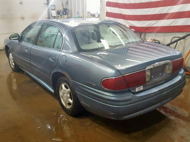 1G4HP54K014217965 - 2001 BUICK LESABRE CU BLUE photo 3