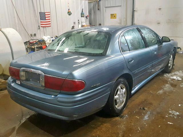 1G4HP54K014217965 - 2001 BUICK LESABRE CU BLUE photo 4