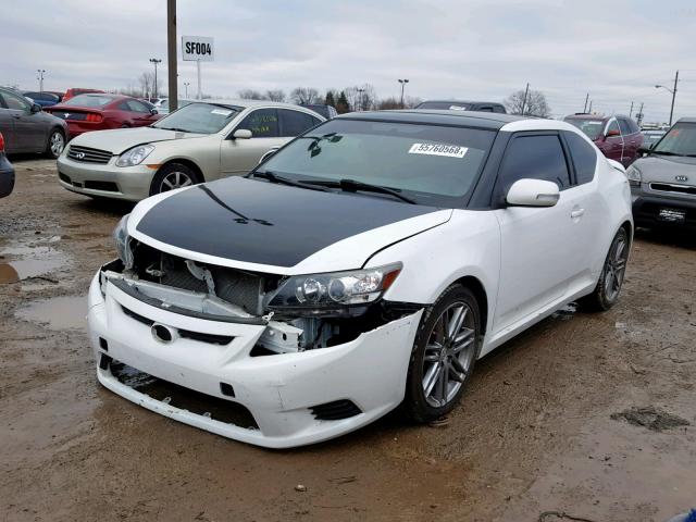 JTKJF5C78B3009242 - 2011 TOYOTA SCION TC თეთრი ფოტო 2