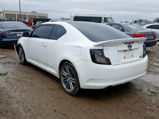 JTKJF5C78B3009242 - 2011 TOYOTA SCION TC თეთრი ფოტო 3