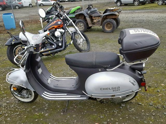L5YTCKPA2G1138599 - 2017 CHEN SCOOTER SILVER photo 5