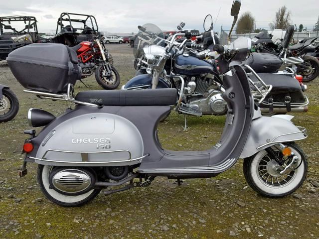 L5YTCKPA2G1138599 - 2017 CHEN SCOOTER SILVER photo 6