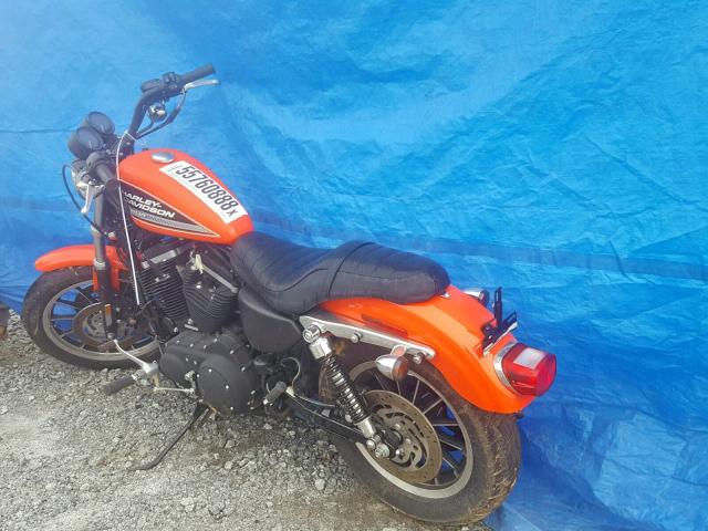 1HD4CS21X7K469961 - 2007 HARLEY-DAVIDSON XL883 R ORANGE photo 3