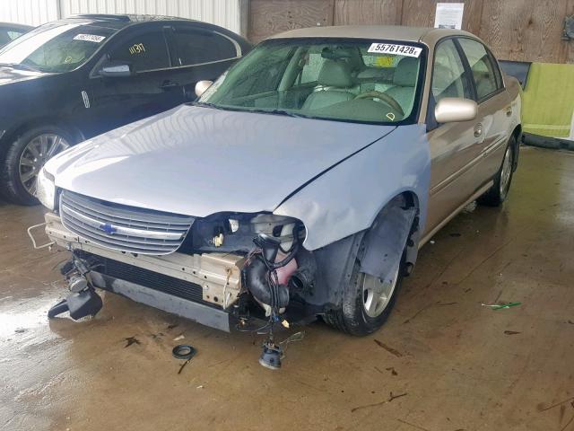 1G1NE52J216221164 - 2001 CHEVROLET MALIBU LS ოქროსფერი ფოტო 2