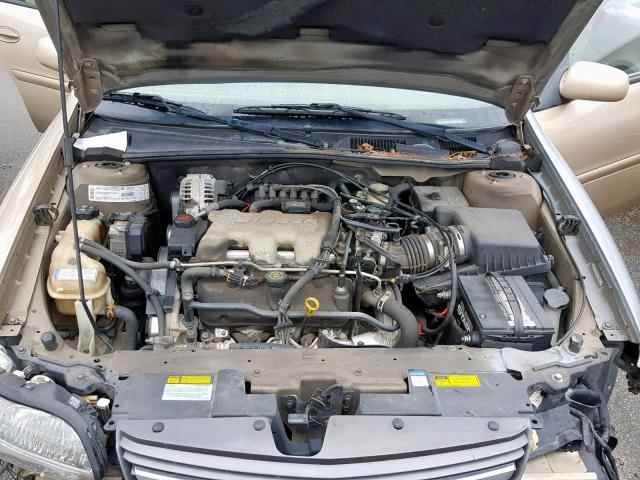 1G1NE52J216221164 - 2001 CHEVROLET MALIBU LS ოქროსფერი ფოტო 7