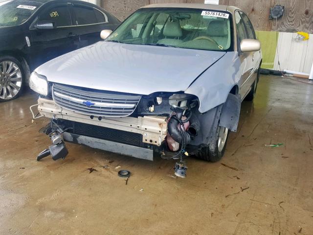 1G1NE52J216221164 - 2001 CHEVROLET MALIBU LS ოქროსფერი ფოტო 9