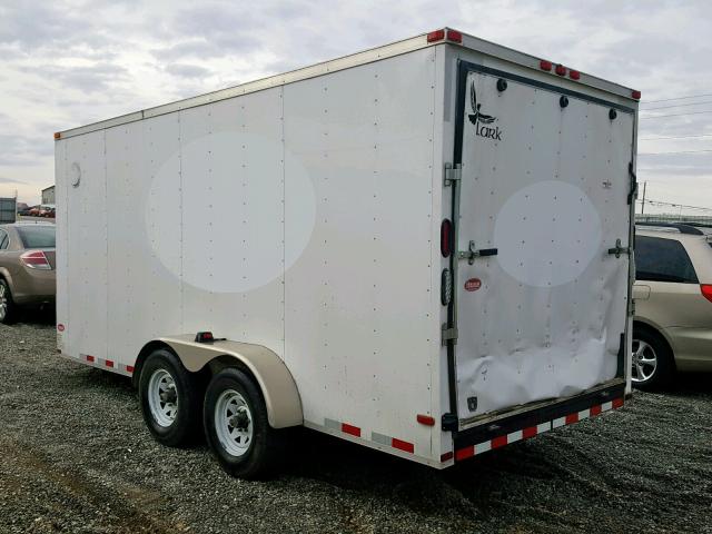 5RTBE1621GD051601 - 2016 LARK TRAILER WHITE photo 3