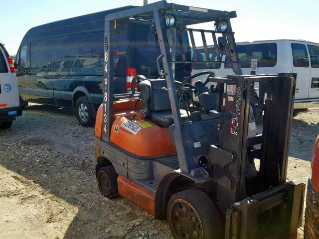 426FGCU2577749 - 1998 TOYOTA FORKLIFT ORANGE photo 1