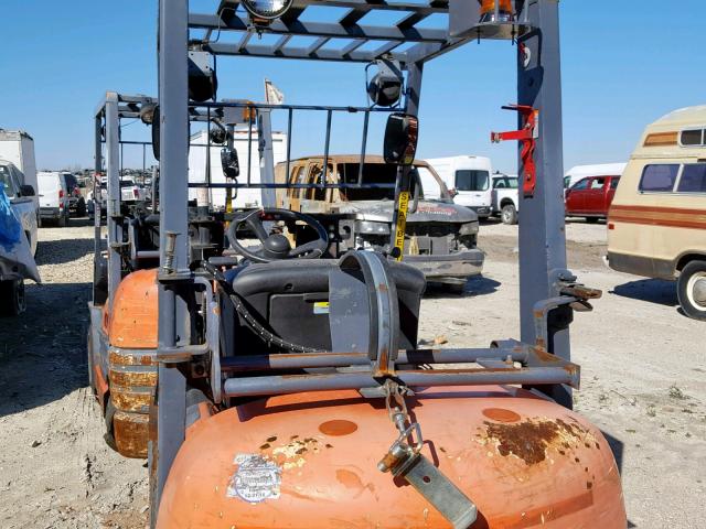 426FGCU2577749 - 1998 TOYOTA FORKLIFT ORANGE photo 6