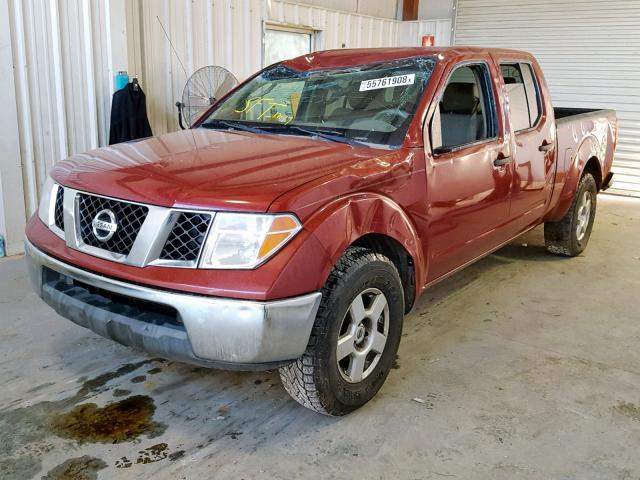 1N6AD09U78C420179 - 2008 NISSAN FRONTIER C MAROON photo 2