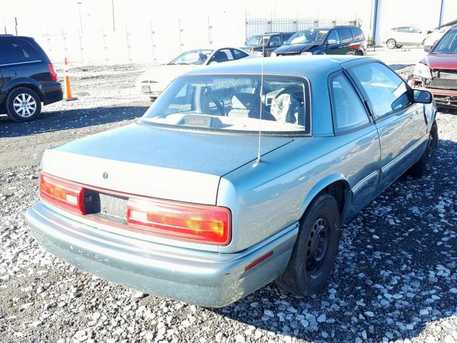 2G4WB12M4T1421623 - 1996 BUICK REGAL CUST TEAL photo 4