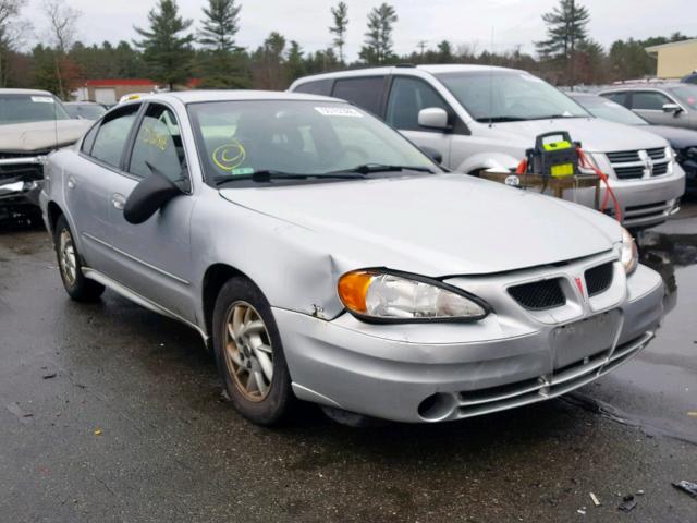 1G2NG52EX4M506638 - 2004 PONTIAC GRAND AM S SILVER photo 1