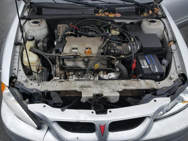 1G2NG52EX4M506638 - 2004 PONTIAC GRAND AM S SILVER photo 7