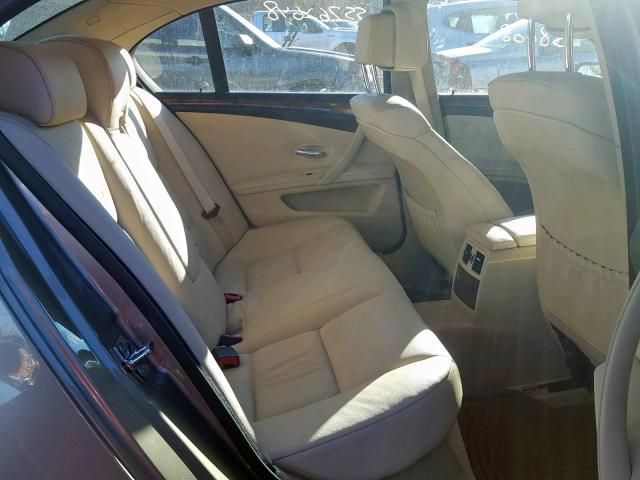 WBANV13529C153430 - 2009 BMW 528 XI TAN photo 6