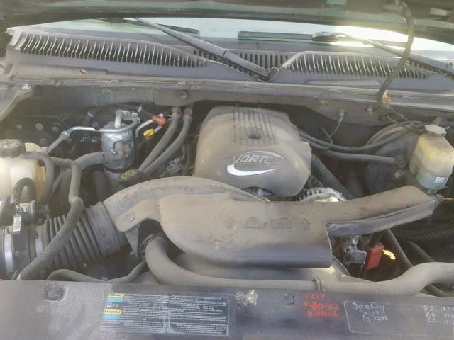 1GKEK13Z52J288034 - 2002 GMC YUKON GREEN photo 7