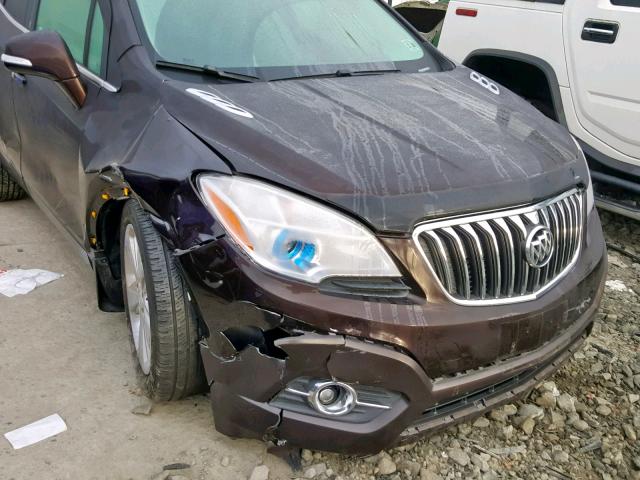 KL4CJBSB3FB077988 - 2015 BUICK ENCORE CON BROWN photo 9