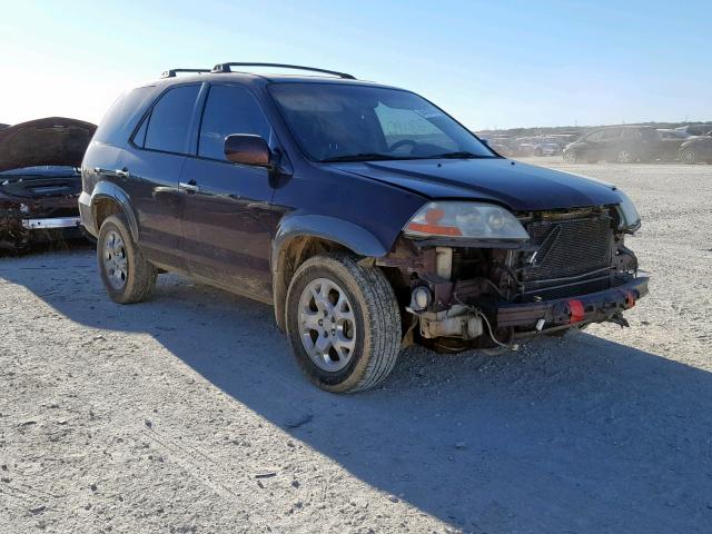 2HNYD18811H539676 - 2001 ACURA MDX TOURIN BURGUNDY photo 1