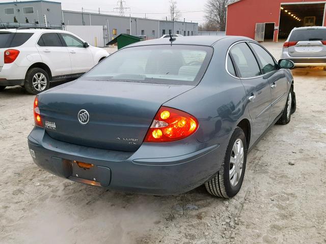 2G4WF582361174181 - 2006 BUICK ALLURE CX GRAY photo 4