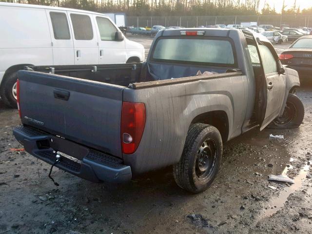 1GCCSBF99C8134584 - 2012 CHEVROLET COLORADO GRAY photo 4