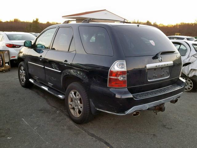 2HNYD18856H523214 - 2006 ACURA MDX TOURIN BLACK photo 3