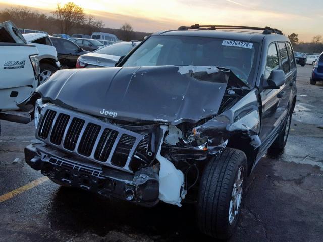 1J4GR48K35C537530 - 2005 JEEP GRAND CHER GRAY photo 2