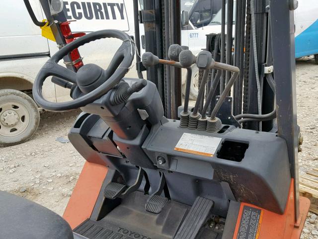 7FGCU2580479 - 2003 TOYOTA FORKLIFT ORANGE photo 5