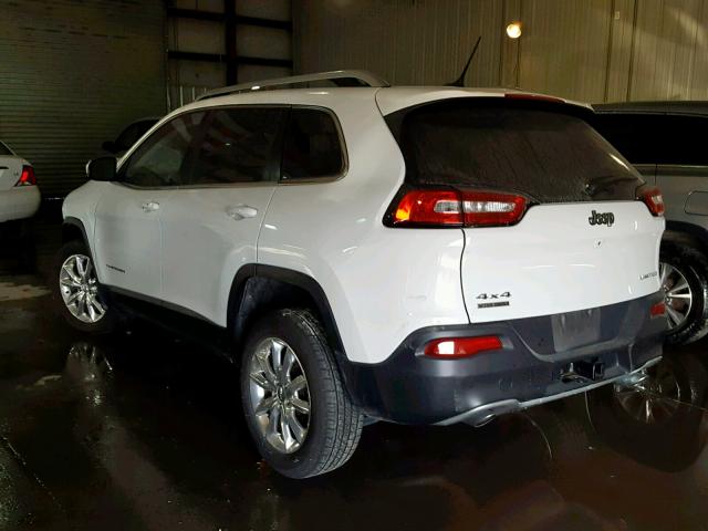 1C4PJMDS1EW309060 - 2014 JEEP CHEROKEE L WHITE photo 3