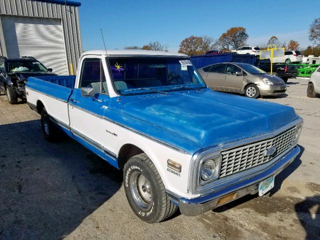 CE141F802342 - 1971 CHEVROLET C-10 BLUE photo 1