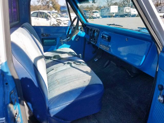 CE141F802342 - 1971 CHEVROLET C-10 BLUE photo 5