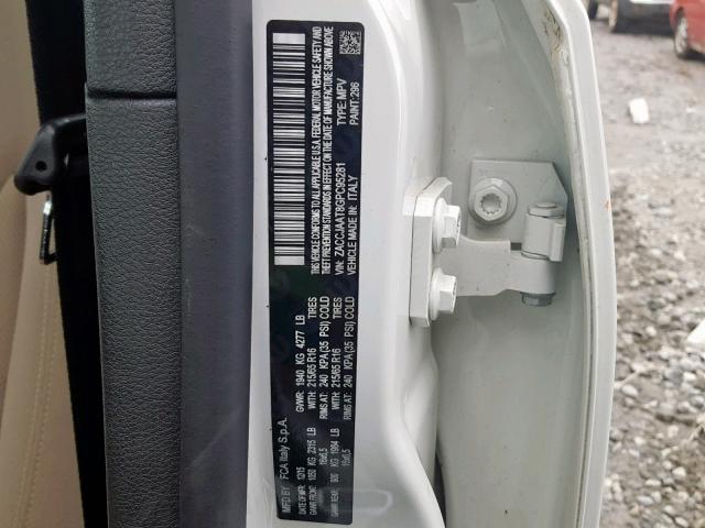 ZACCJAAT8GPC95281 - 2016 JEEP RENEGADE S 白色 照片 10