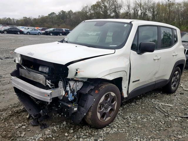 ZACCJAAT8GPC95281 - 2016 JEEP RENEGADE S 白色 照片 2