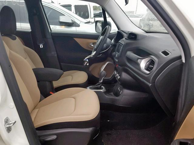 ZACCJAAT8GPC95281 - 2016 JEEP RENEGADE S 白色 照片 5