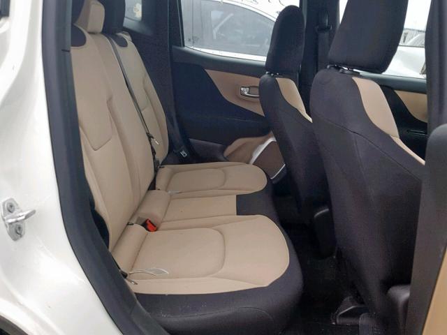 ZACCJAAT8GPC95281 - 2016 JEEP RENEGADE S 白色 照片 6
