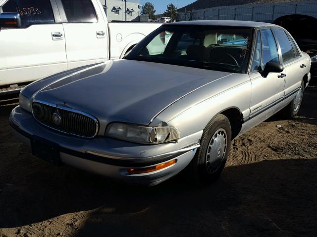 1G4HP52K9VH502584 - 1997 BUICK LESABRE CU SILVER photo 2