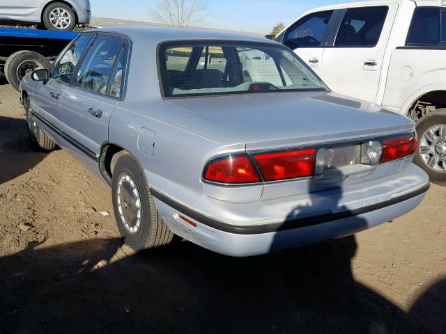 1G4HP52K9VH502584 - 1997 BUICK LESABRE CU SILVER photo 3