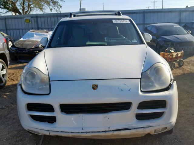 WP1AA29P46LA21212 - 2006 PORSCHE CAYENNE WHITE photo 9