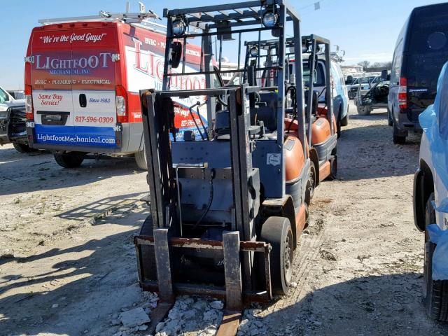 426FGCU2577815 - 1995 TOYOTA FORKLIFT ORANGE photo 2