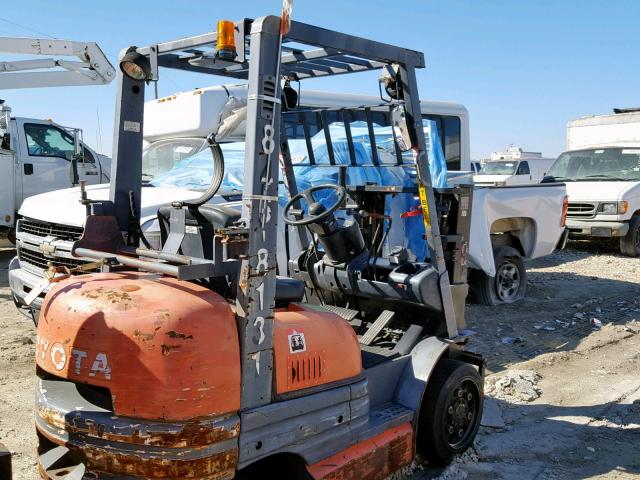 426FGCU2577815 - 1995 TOYOTA FORKLIFT ORANGE photo 4