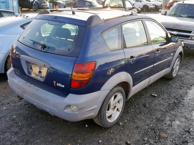 5Y2SL62883Z421454 - 2003 PONTIAC VIBE BLUE photo 4