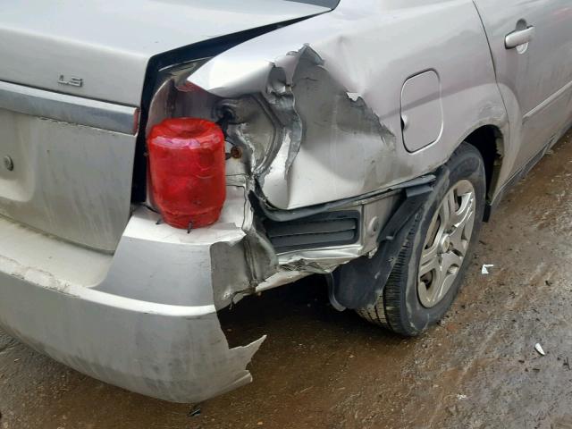 1G1ZS58F58F140313 - 2008 CHEVROLET MALIBU LS SILVER photo 9