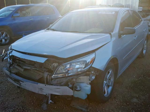 1G11B5SA1DF339895 - 2013 CHEVROLET MALIBU LS SILVER photo 2