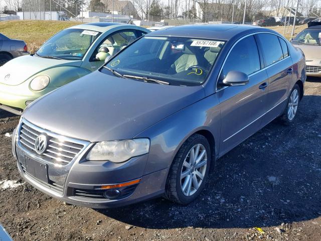 WVWEU73C86E067062 - 2006 VOLKSWAGEN PASSAT 3.6 GRAY photo 2